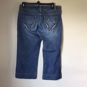 Madison denim co  cropped pants size 3/4